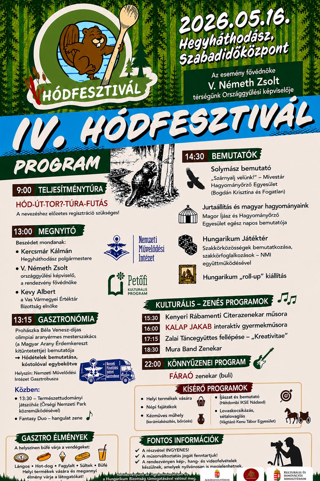 IV. Hódfesztivál Hegyháthodász